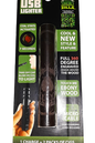 Briquet USB en bois rechargeable