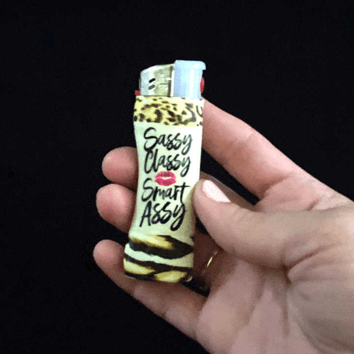Light-Up Curve Lighter - 30 Pieces Per Retail Ready Display 20735 SMOKEZILLA
