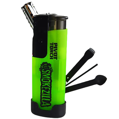 Pivot Head Torch Lighter with Tools - 12 Pieces Per Retail Ready Display 21746 SMOKEZILLA