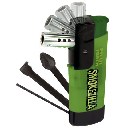 Pivot Head Torch Lighter with Tools - 12 Pieces Per Retail Ready Display 21746 SMOKEZILLA