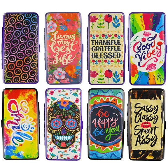 100s Cigarette Case with Mirror - 8 Pieces Per Retail Ready Display 21871 SMOKEZILLA