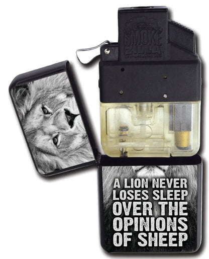 Animal Flip Top Torch Lighter - 12 Pieces Per Retail Ready Display 21914 SMOKEZILLA