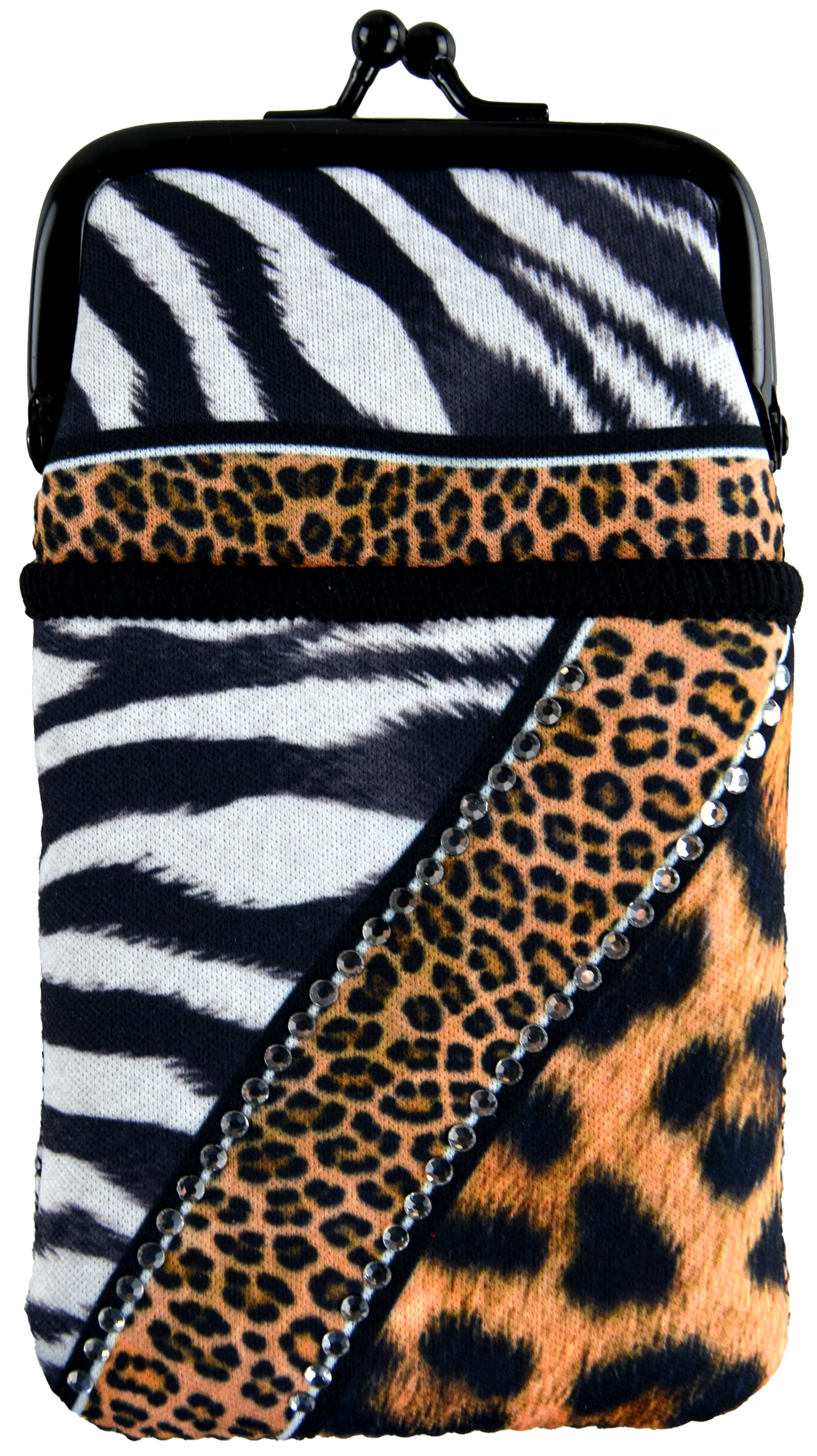 Neoprene Cigarette Pouch with Pocket - 8 Pieces Per Retail Ready Display 22057 SMOKEZILLA