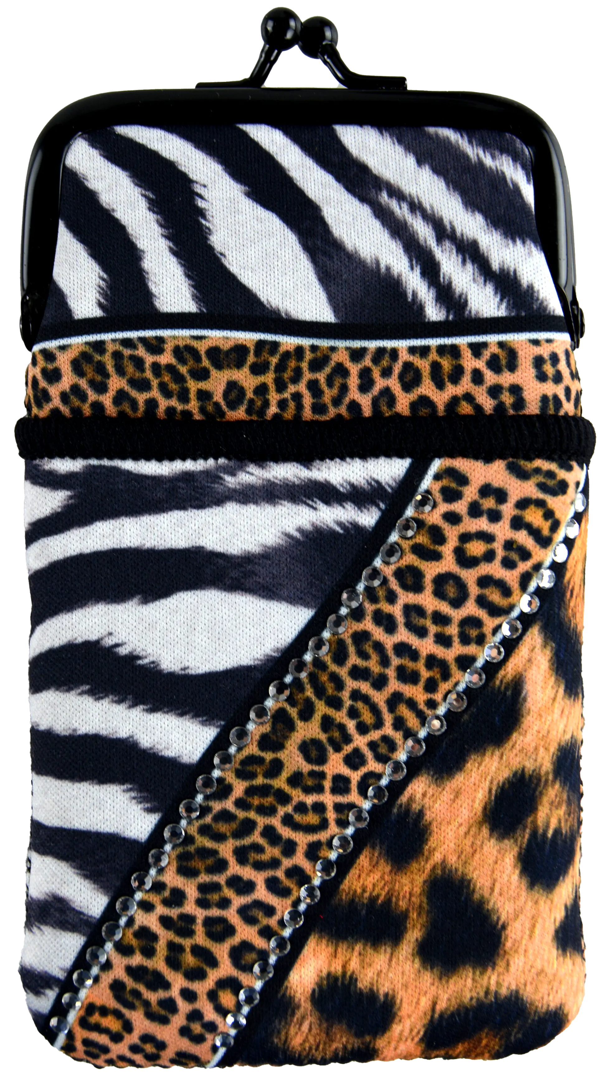 Neoprene Cigarette Pouch with Pocket - 8 Pieces Per Retail Ready Display 22057 SMOKEZILLA