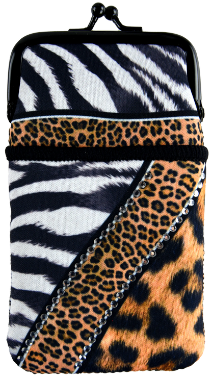 Neoprene Cigarette Pouch with Pocket - 8 Pieces Per Retail Ready Display 22057 SMOKEZILLA