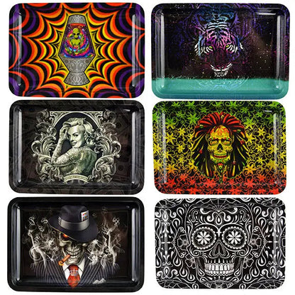 Metal Roll Tray - 6 Pieces Per Retail Ready Display 22058 SMOKEZILLA
