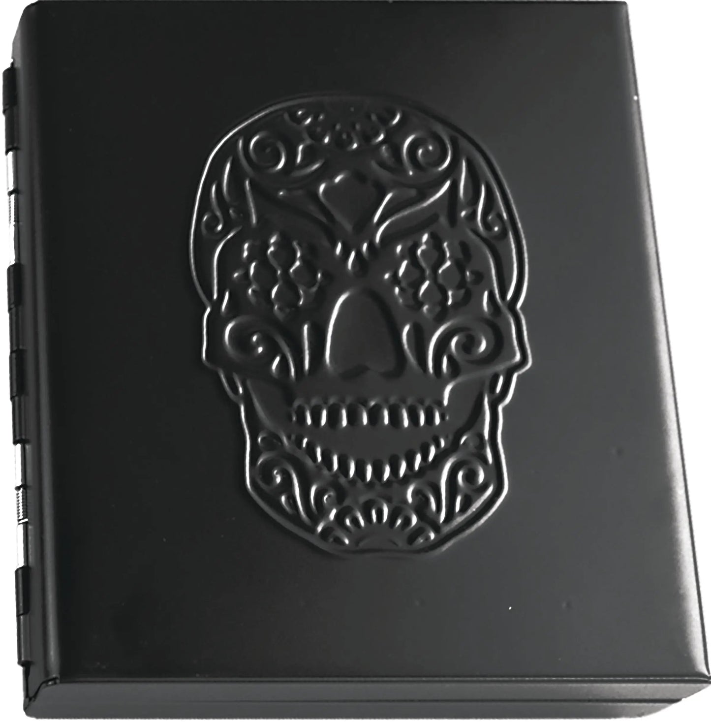 Metal Cigarette Case with Hinged Lid - 8 Pieces Per Retail Ready Display 22076 SMOKEZILLA