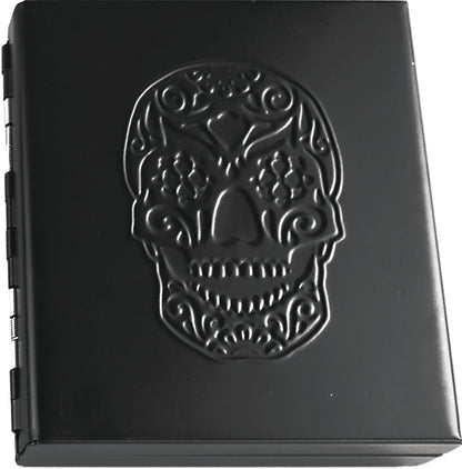 Metal Cigarette Case with Hinged Lid - 8 Pieces Per Retail Ready Display 22076 SMOKEZILLA