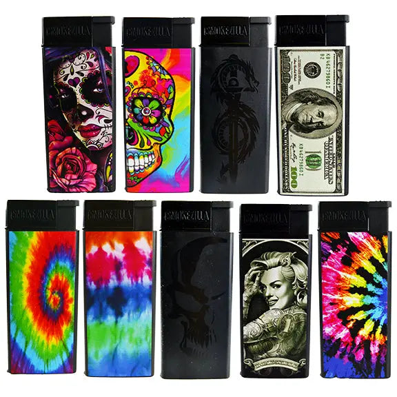 Torch Lighter Cigarette Saver - 12 Pieces Per Retail Ready Display 22090 SMOKEZILLA