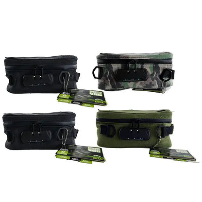 Smell Proof Canvas Lock Bag with Tool Organizer - 4 Pieces Per Retail Ready Display 22152 SMOKEZILLA
