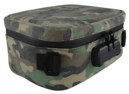 Smell Proof Canvas Lock Bag with Tool Organizer - 4 Pieces Per Retail Ready Display 22153 SMOKEZILLA