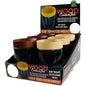 Smell Proof Storage Jar with Concave Wood Lid - 6 Pieces Per Retail Ready Display 22281 SMOKEZILLA