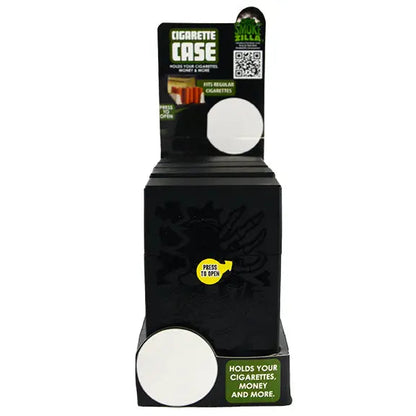 Matte Black Cigarette Box - 5 Pieces Per Retail Ready Display 22334 SMOKEZILLA