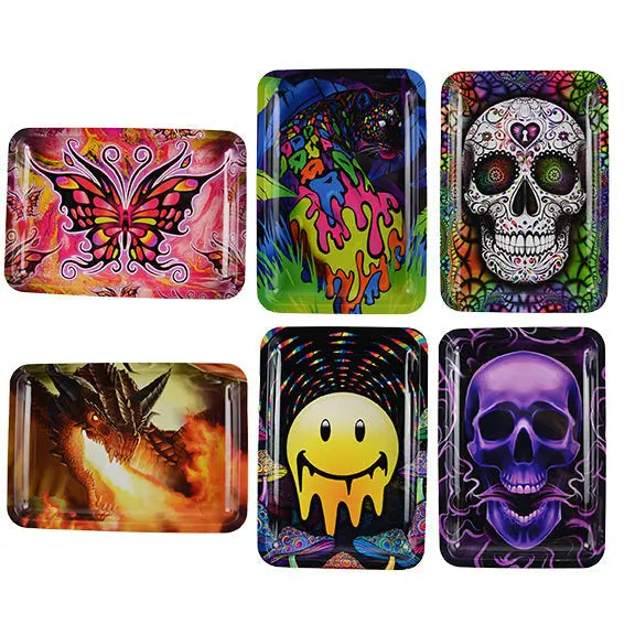 Metal Roll Tray - 6 Pieces Per Retail Ready Display 22348 SMOKEZILLA