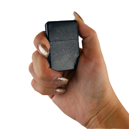 Black Flip Top Torch
