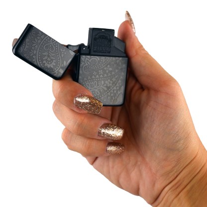 Black Flip Top Torch