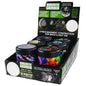 Plastic 4 Piece Grinder with Magnetic Closure - 6 Pieces Per Retail Ready Display 22523 SMOKEZILLA