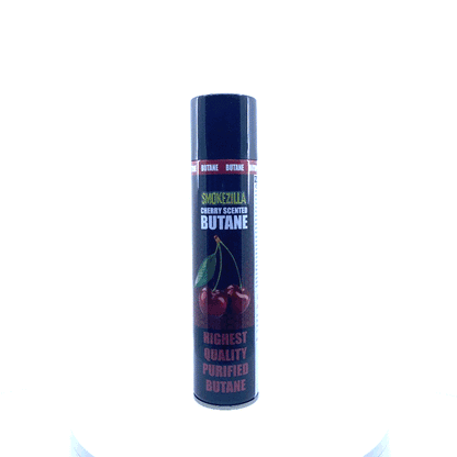 300ML Bulk Smokezilla Scented Cherry Butane Refill - 6 Pieces Per Retail Ready Display 22544 SMOKEZILLA
