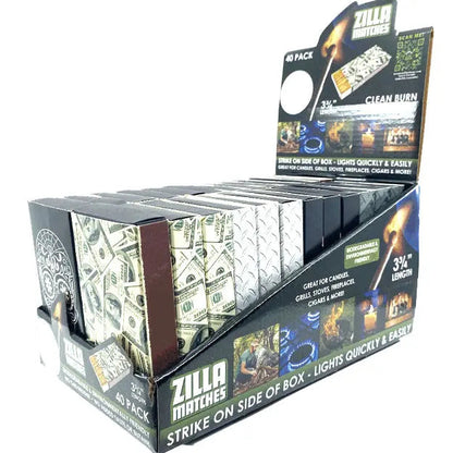 Jumbo Match Box - 24 Pieces Per Retail Ready Display 22570 SMOKEZILLA