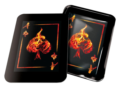 Metal Roll Tray with Magnetic Cover - 6 Pieces Per Retail Ready Display 22606 SMOKEZILLA