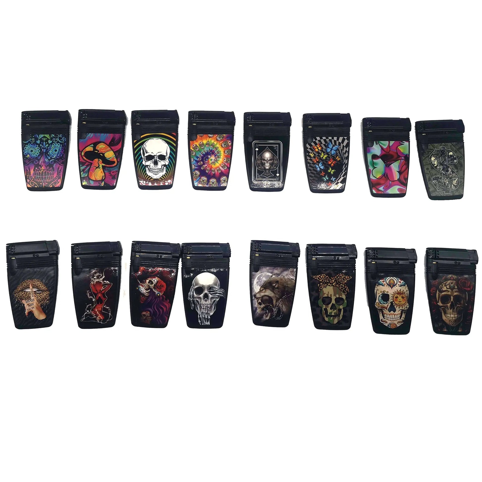 Cigarette Pack Thin Lighter- 16 Pieces Per Retail Ready Display 22607 SMOKEZILLA