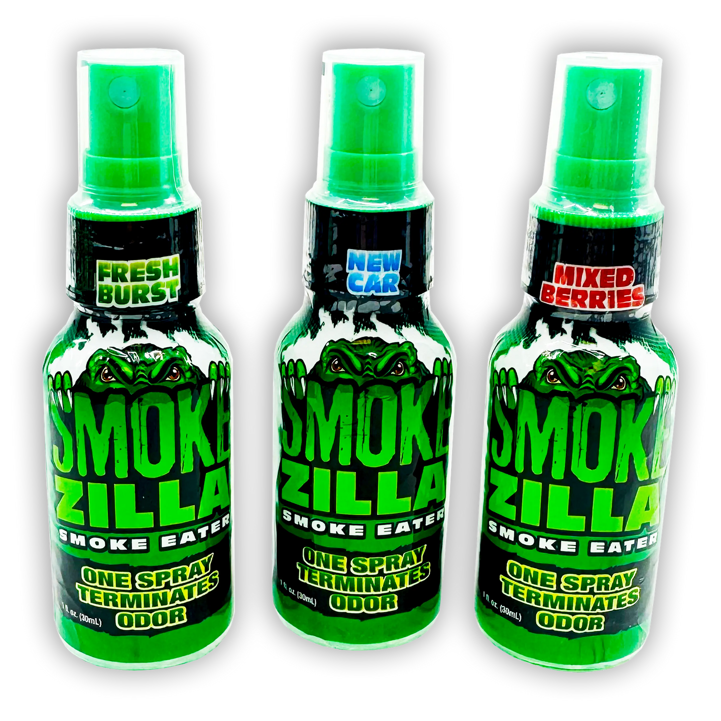 Air Freshener Smoke Eater Spray - 16 Pieces Per Retail Ready Display 22623 SMOKEZILLA
