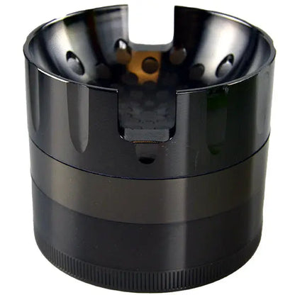 Metal 4 Piece Grinder with Concave Lid 63Mm - 6 Pieces Per Retail Ready Display 22705 SMOKEZILLA