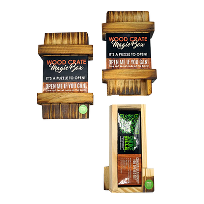 Wood Crate Magic Box