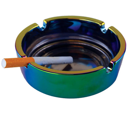 Round Glass Ashtray - 6 Pieces Per Retail Ready Display 22787 SMOKEZILLA