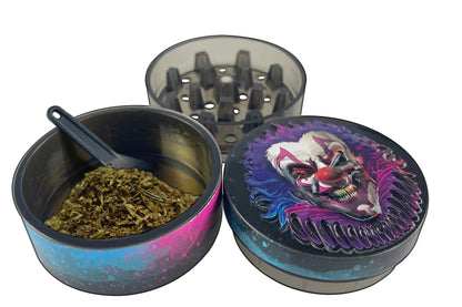 Metal and Plastic Magnetic Grinder - 12 Pieces Per Retail Ready Display 22923 SMOKEZILLA