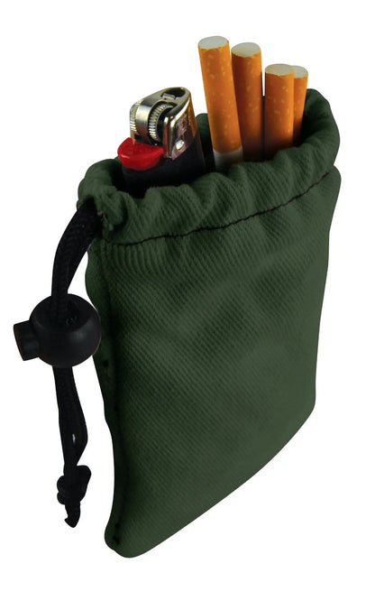 Canvas Smoker Accessories Pouch with Patch - 6 Pieces Per Retail Ready Display 22930 SMOKEZILLA