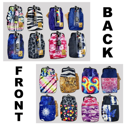 rPET Cigarette Pouch with Matching Lighter - 8 Pieces Per Retail Ready Display 23049 SMOKEZILLA