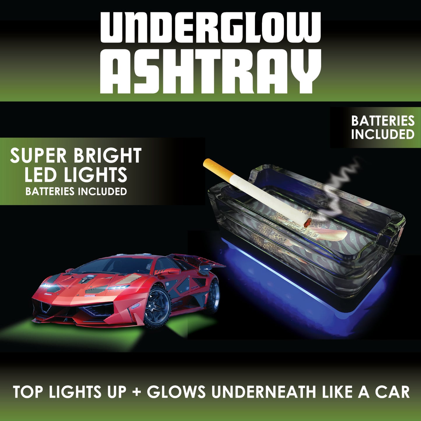 Light Up LED Ashtray