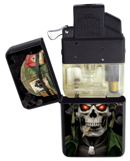 Survival Storage Box with Flip Lighter - 8 Pieces Per Retail Ready Display 23110 SMOKEZILLA