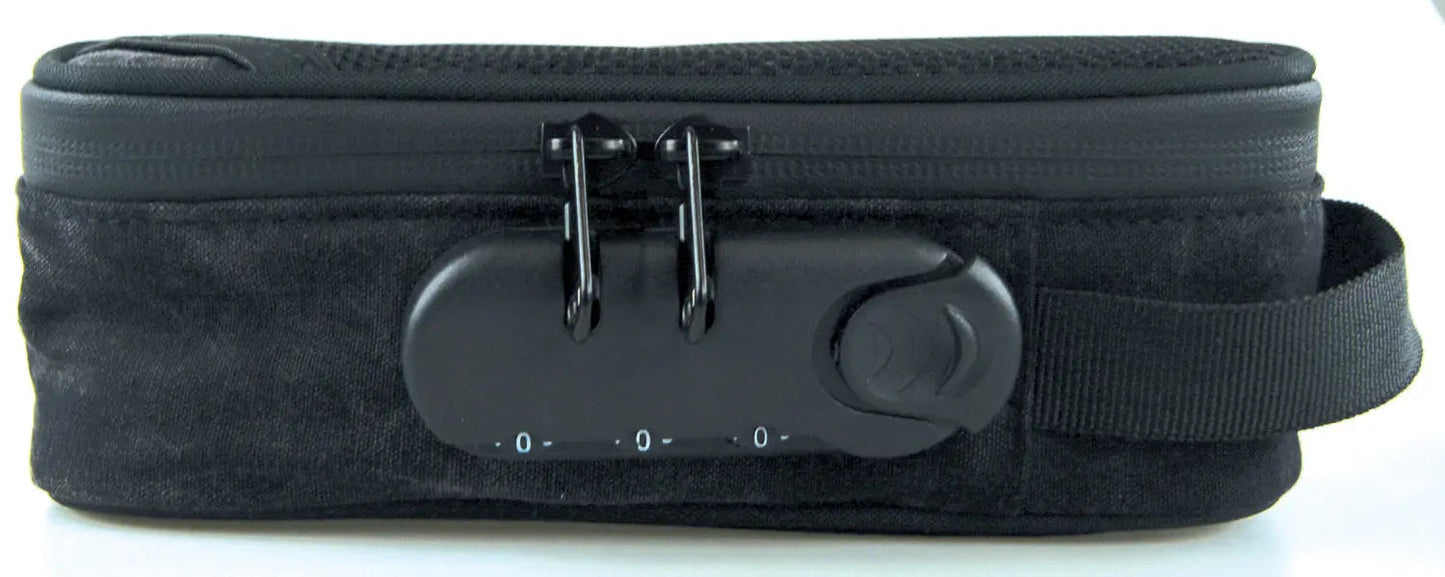 Smell Proof Small Canvas Lock Bag with Tool Organizer - 6 Pieces Per Retail Ready Display 23114 SMOKEZILLA