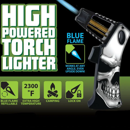 Zinc Printed Torch Lighter