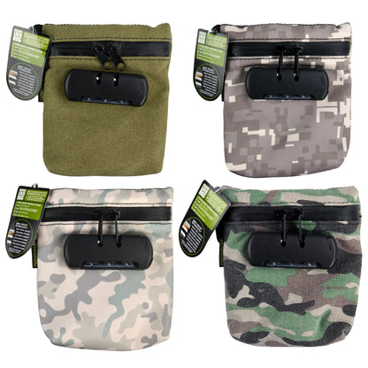 Smell Proof Canvas Locking Storage Bag - 6 Pieces Per Retail Ready Display 23221 SMOKEZILLA