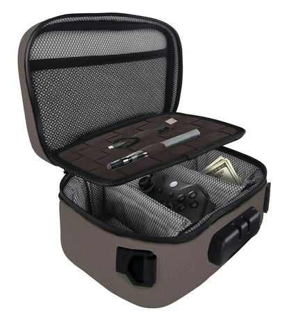 Smell Proof Canvas Lock Bag with Tool Organizer - 4 Pieces Per Retail Ready Display 23232 SMOKEZILLA