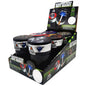 Printed Lid Butt Bucket Ashtray with LED Light - 6 Pieces Per Retail Ready Display 23252 SMOKEZILLA