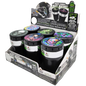 Printed Lid Butt Bucket Ashtray with Power Exhaust Fan - 6 Pieces Per Retail Ready Display 23255 SMOKEZILLA