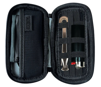Canvas Tobacco Mini Case with Zipper - 6 Pieces Per Retail Ready Display 23293 SMOKEZILLA