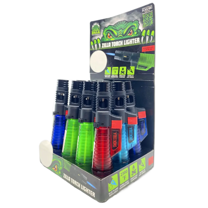 Zilla Torch Stick Lighter - 12 Pieces Per Retail Ready Display 23390 SMOKEZILLA