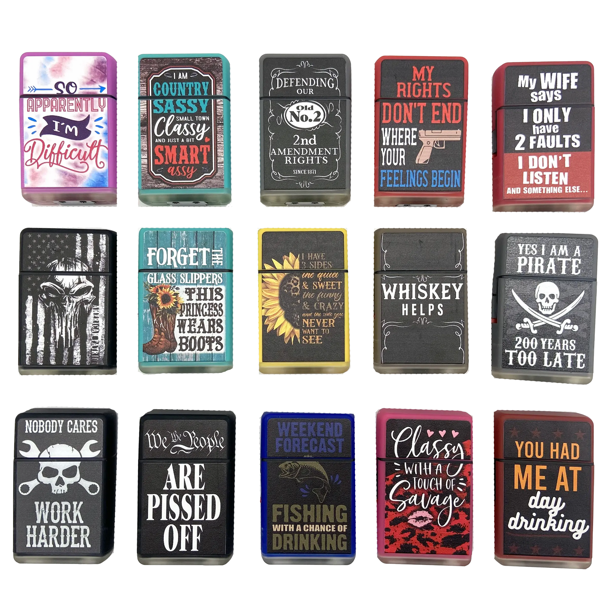 Big Bubba Dual Torch Lighter with Money Clip - 15 Pieces Per Retail Ready Display 23487 SMOKEZILLA