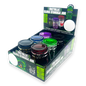 Smell Proof Glass Storage Jar with Hinged Lid- 6 Pieces Per Retail Ready Display 23533 SMOKEZILLA