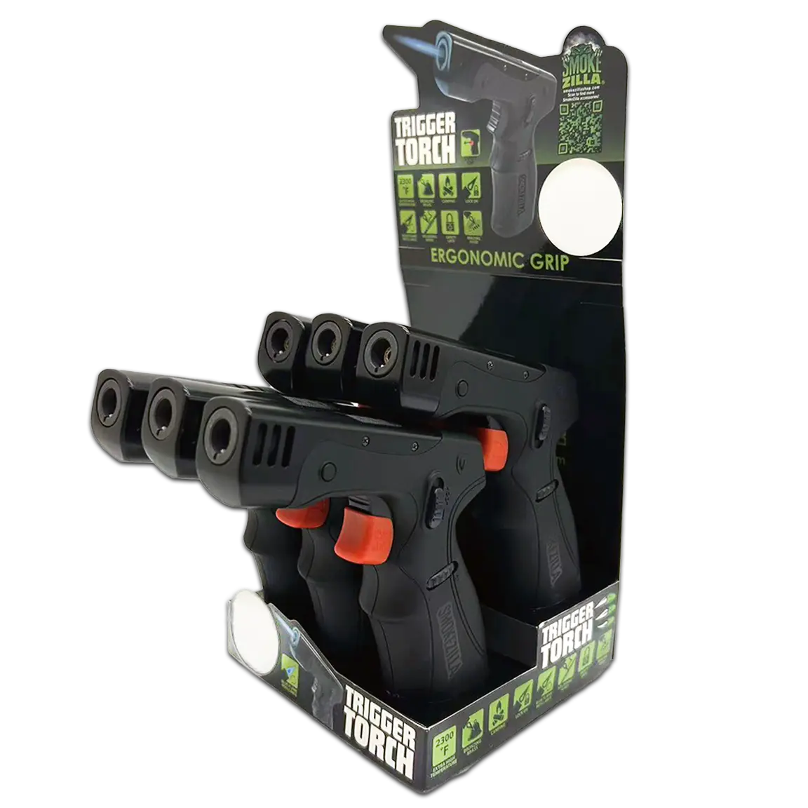 Curated Smokezilla Top Sellers Assorted Smoking Accessories Floor Display 88549 SMOKEZILLA