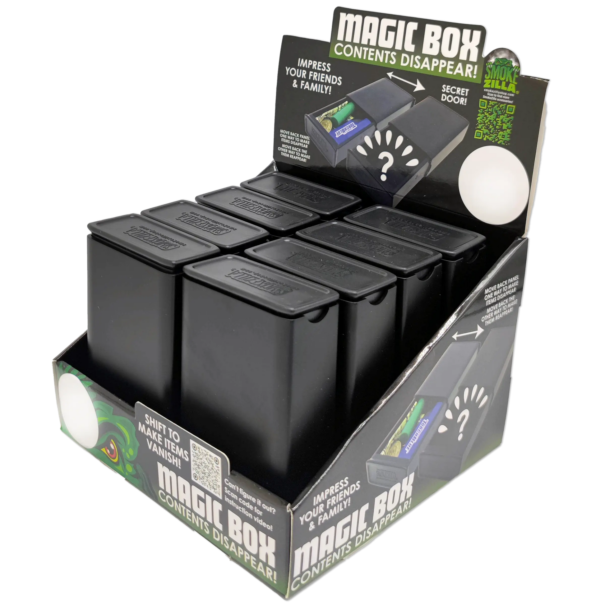 Plastic Magic Storage Box - 8 Pieces Per Retail Ready Display 23542 SMOKEZILLA