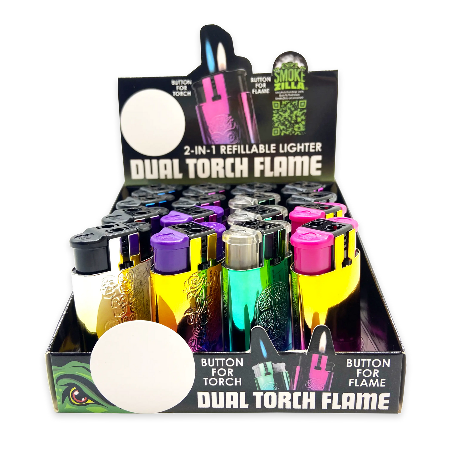 Curated Smokezilla Top Sellers Assorted Smoking Accessories Floor Display 088547 SMOKEZILLA