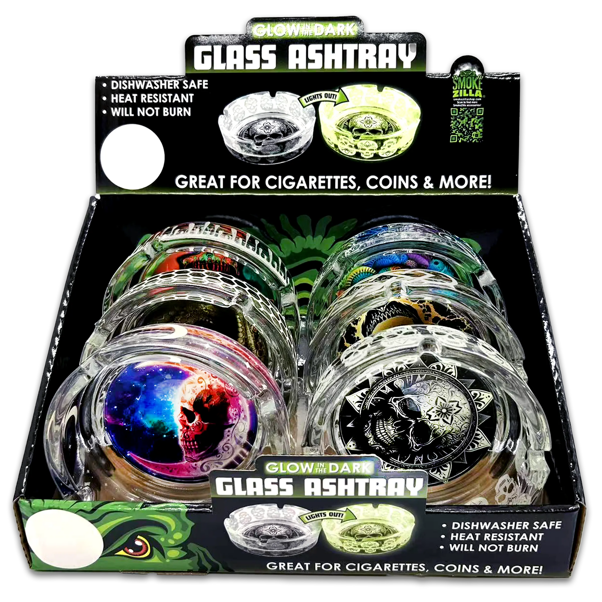 Curated Smokezilla Top Sellers Assorted Smoking Accessories Floor Display 088547 SMOKEZILLA