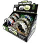 Glow in The Dark Glass Ashtray - 6 Pieces Per Retail Ready Display 23719 SMOKEZILLA