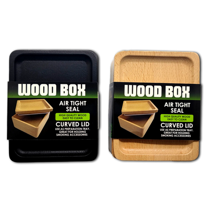 Wood Storage Box with Tray Lid - 6 Pieces Per Retail Ready Display 23747 SMOKEZILLA